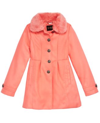 Jessica Simpson Little Girls Coat with ...